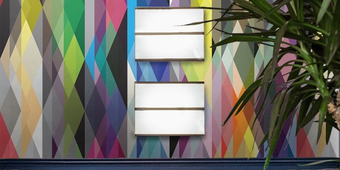 984x1476 Geometric wallpaper, circus wallpaper, wallpaper, circus wall, cole