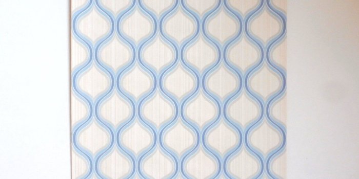1536x1536 Blue vintage wallpaper 60s geometric wallpaper wall mural | Etsy