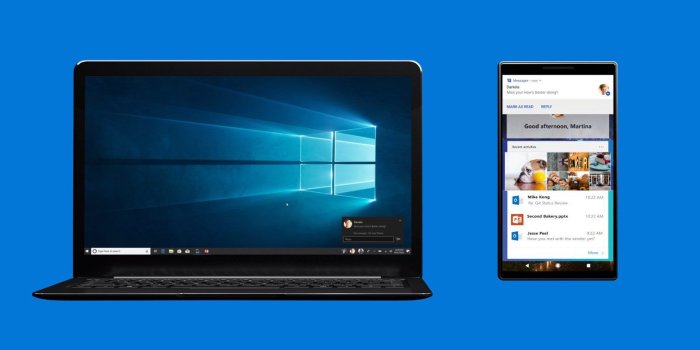 1600x800 Windows 'Your Phone' app extends call support on Android - 9to5Google