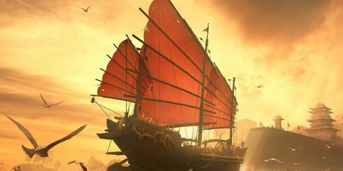 1920x1200 Fantasy Ship Boat Art Artwork Ocean Sea Wallpaper At Fantasy