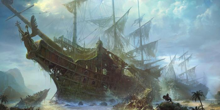 2560x1600 Desktop Wallpapers, Ship, Boat, Sea, Artwork, Art, HD Vector