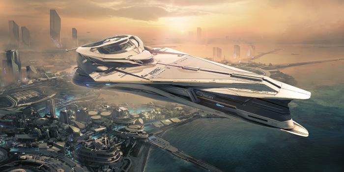 3840x2160 Wallpaper Star Citizen, 5k, 4k wallpaper, matte painting, art