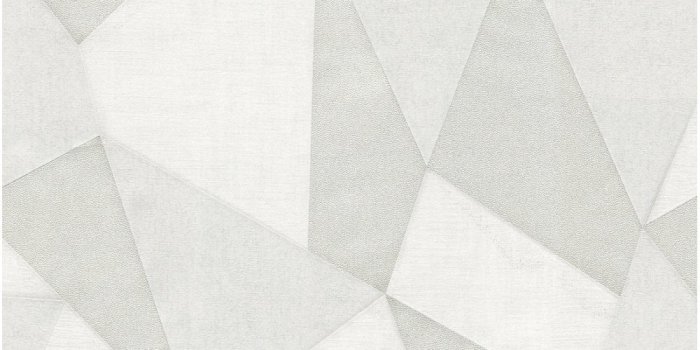 1000x1000 Fine Decor Milano Fractal Light Grey Geometric Glitter Wallpaper