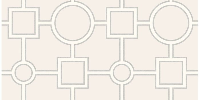 1000x1000 Shop Brewster 2625-21809 Matrix Light Grey Geometric Wallpaper