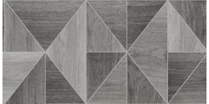 1000x1000 Advantage Simpson Grey Geometric Wood Wallpaper Sample - Light