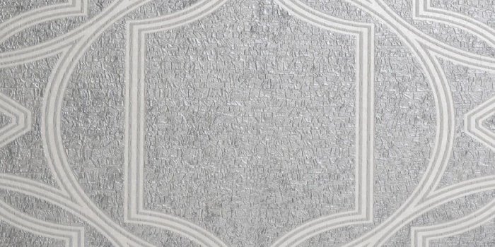 1000x1000 Geometric Light Grey Wallpaper | Art Deco Inspired Wallpaper