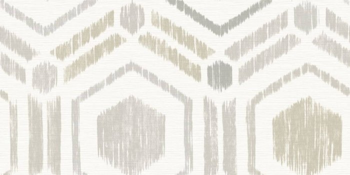 1000x1024 Borneo Light Grey / Natural by A Street Prints - Wallpaper