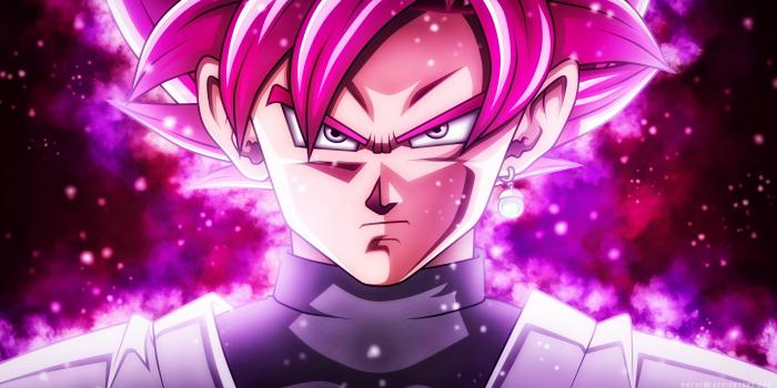 7680x4320 Goku Black Super Saiyan Rose Dragon Ball Super 8K #1073
