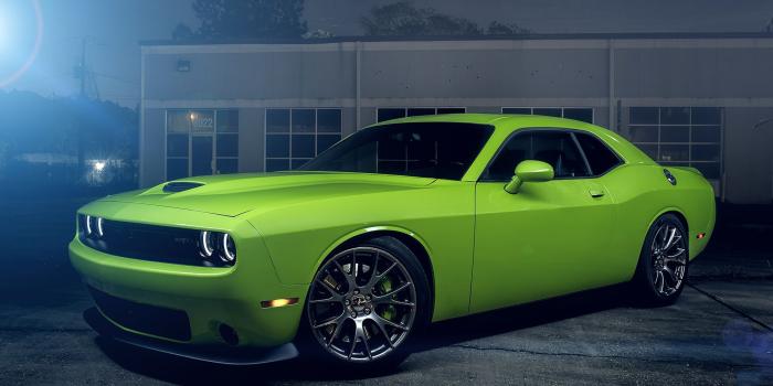 1920x1080 Dodge Challenger SRT HellCat Green Wallpaper | HD Car Wallpapers