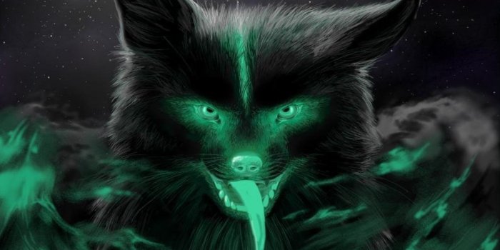 1920x1440 antasy Fox Fantasy Animals HD Wallpaper Blue lighting - Wallpaper Cart