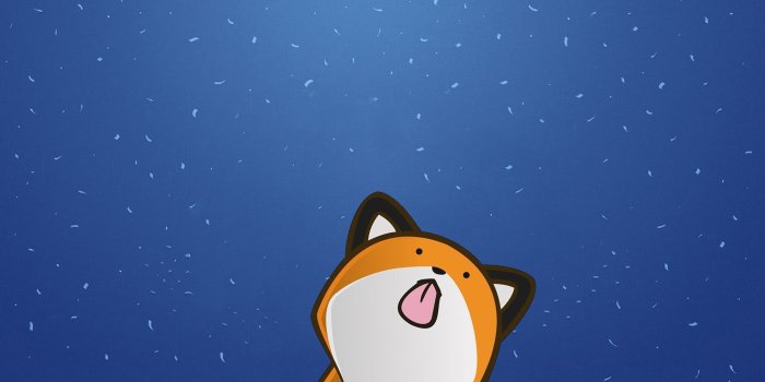 1920x1080 4587622 #artwork, #blue, #stupid fox, #minimalism, #fox, #animals