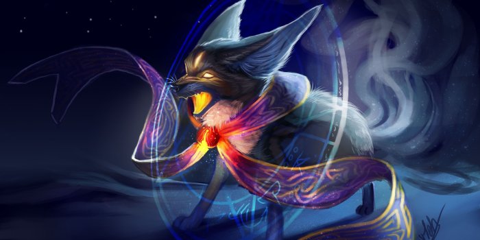 4252x2835 Fantasy Fox Fantasy Animals Magic Animal HD Wallpaper - Wallpaper Cart