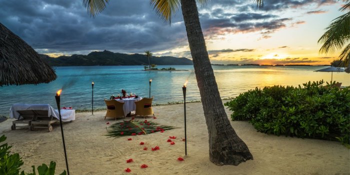 2560x1440 Wallpaper Bora Bora, 4k, HD wallpaper, French Polynesia, ocean