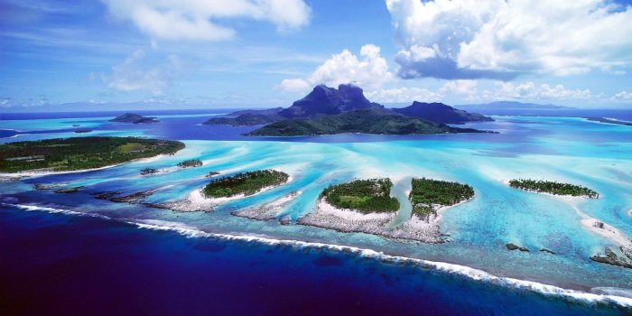 1728x1080 Bora Bora Beach 1080p Hd Wallpaper HD Pic - Wallpapers Hero