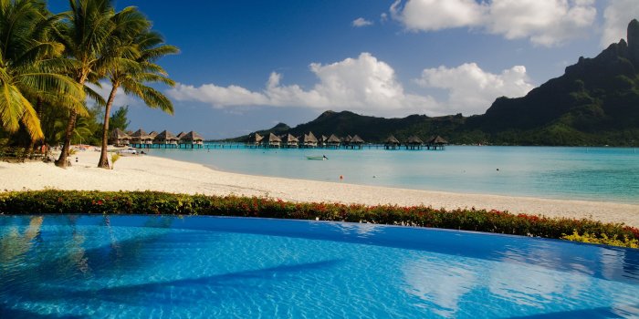 3840x2160 Le Meridien Bora Bora Beautiful Sandy Beaches, Bungalows Houses A