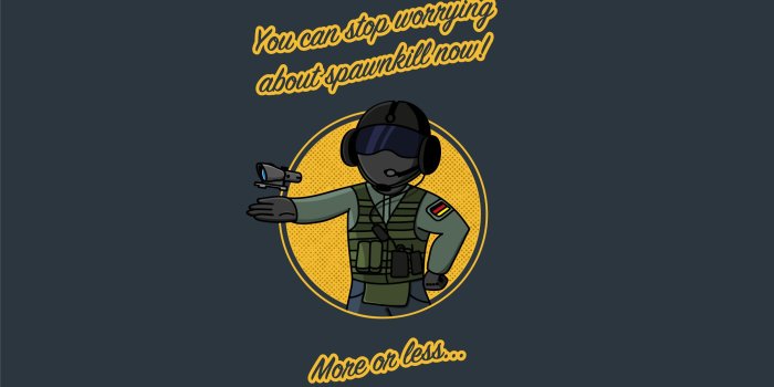 2500x1406 Rainbow Six | Siege - Jäger Vault-Boy Wallpaper - Album on Imgur