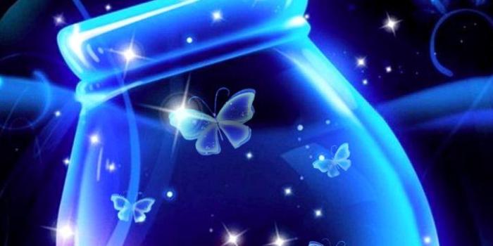 720x1280 Neon color butterflies in a jar. Fantasy fairy tale. | Mariposas