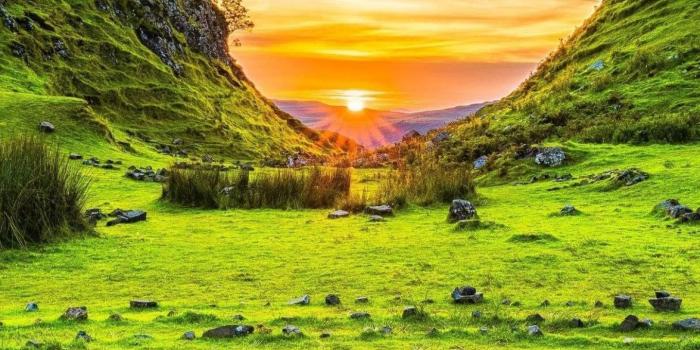 1440x2560 Wallpaper Fairy Glen, Isle of Skye, Scotland, Europe, nature, 4k