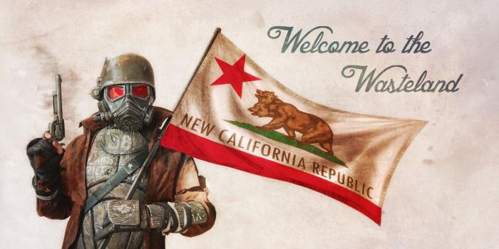 1920x1080 New California Republic flag, Fallout: New Vegas, video games