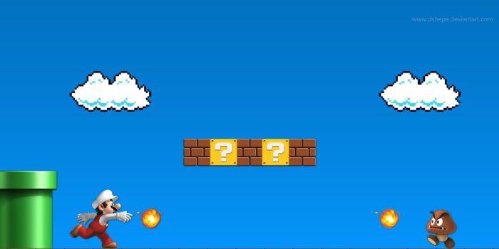 1920x1080 Free download Wallpaper Super Mario Bros HD 1920x1200 by DShepe