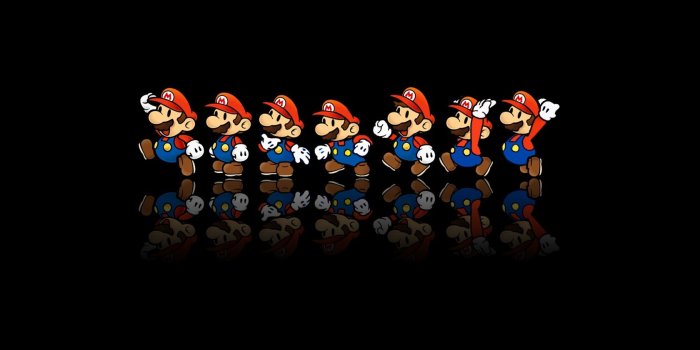 1680x1050 mario mario bros super mario super mario bros paper mario