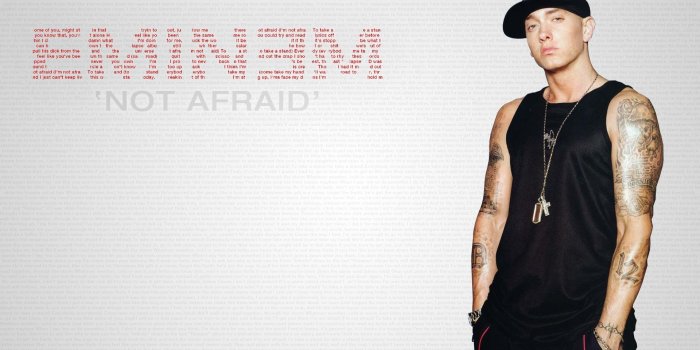 1920x1200 Eminem Not Afraid wallpaper (With images) | Eminem wallpapers