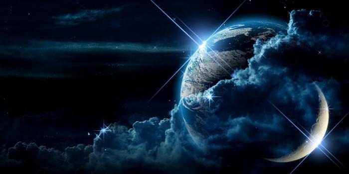 1280x768 Nature wallpaper - Space, Black, Lightsteelblue | Wallpaper free