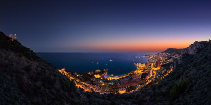 3840x2400 Vista Palace over Monaco Desktop wallpapers 1024x600