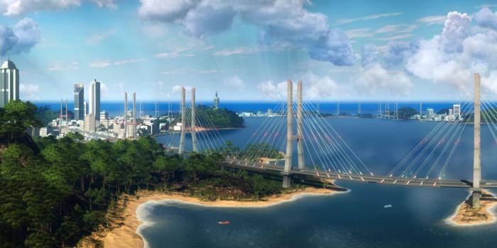 1920x1080 1024x600 Just Cause 2 Long Bridge Wallpaper