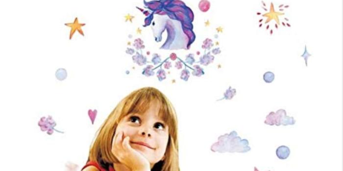 998x1000 Amazon.com: Wall Stickerwall Sticker Mural Cute Cartoon Unicorn