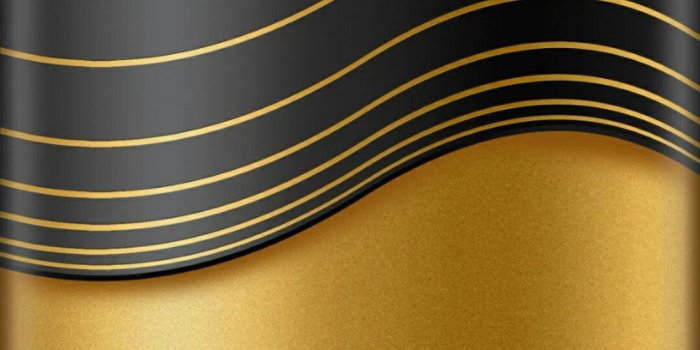 1080x1920 Black and Gold Wallpaper | Seni, Gambar, Lukisan