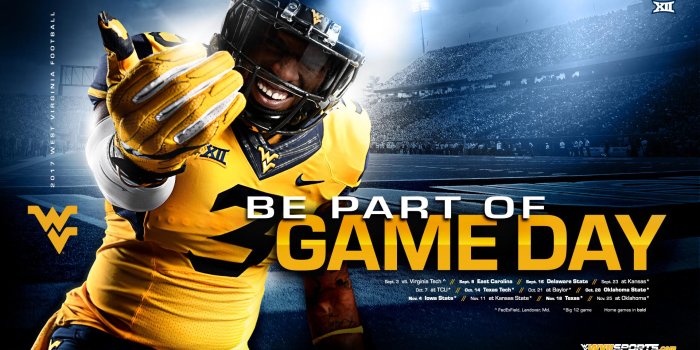 1920x1080 2017 Football Schedule Poster Released - 2018 Wvu Football