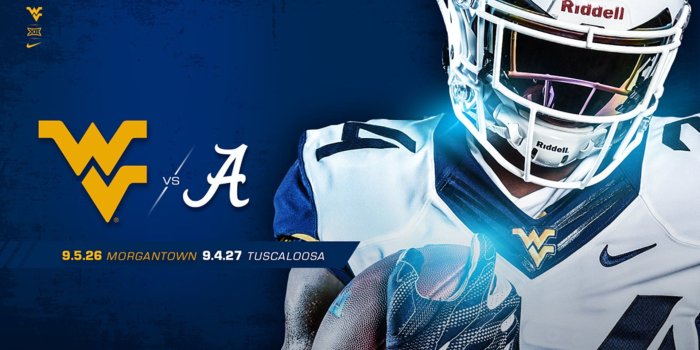 1920x1080 West Virginia, Alabama announce football series