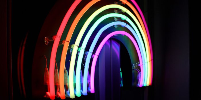 3840x2400 Download wallpaper 3840x2400 neon, light, lamp, bright, lines 4k