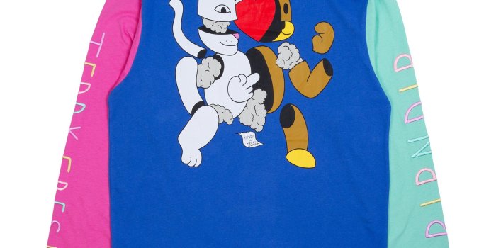 2048x2048 Ripndip Teddy Fresh 2.0 Color Block L/S (Multi) – RIPNDIP