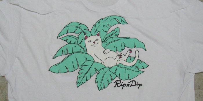 1600x1200 Unisex Mens Womens Lord Nermal Pocket Cat T-shirt RIPNDIP Rip N