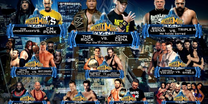 2560x1440 WWE Wrestlemania Wallpapers ·① WallpaperTag