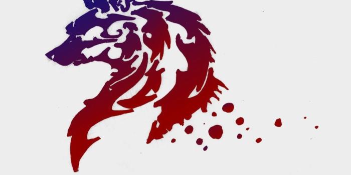 1024x768 Tribal Wolf Wallpaper - Picserio.com