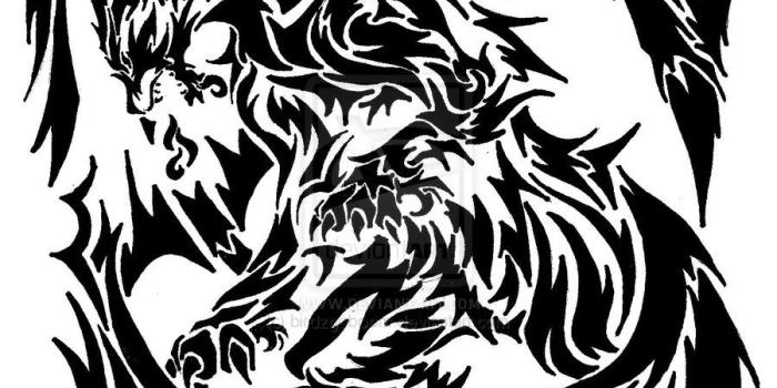 900x1191 Clip.Cookdiary.net - Wolf Tattoos Clipart celtic 15 - 900 X 1191