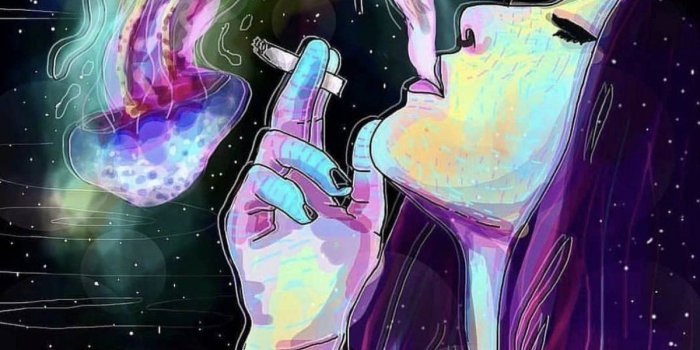1200x1191 Mz Stoned on | Smoke art, Trippy wallpaper, Surreal art