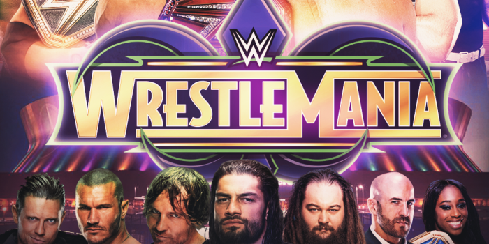 988x1200 Wrestlemania 34 Wallpaper