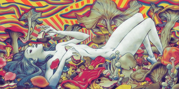 1920x1080 Psychedelic Girl HD Wallpaper | 1920x1080 | ID:51577