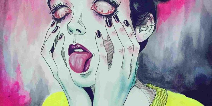 1900x2376 Trippy Drawings Of Girls