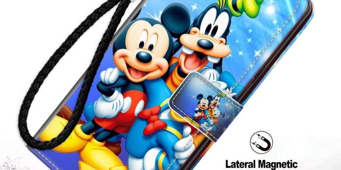 1200x1186 Amazon.com: DISNEY COLLECTION Wallet Case with Strap iPhone 11