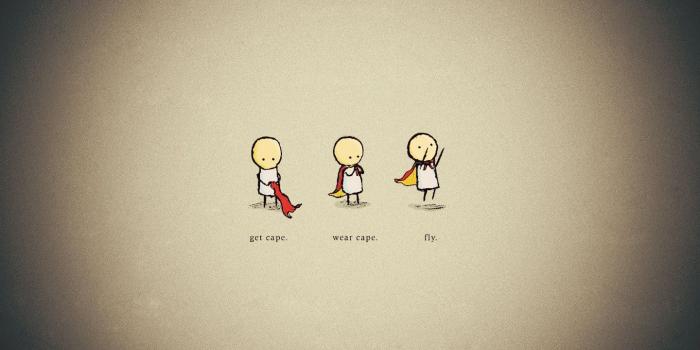 1440x900 Funny Wear Cape And Fly Desktop Wallpaper Data-src - Cute Disney