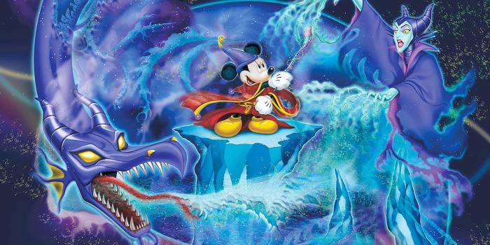 1920x1200 Mickey Mouse Cartoons Battle Against Evil Fine Art Walt Disney