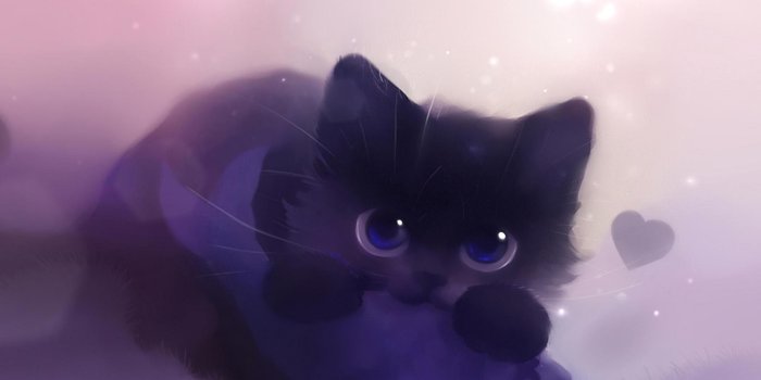 3840x2400 Digital Cat Art Black Cat Hd Wallpapers, Desktop - Cat Backgrounds