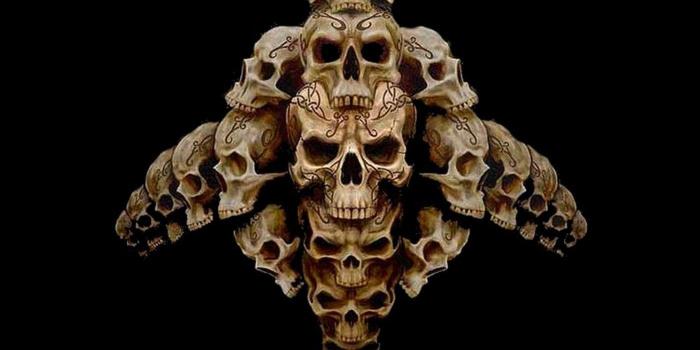 1400x1050 Gothic Skulls Wallpapers