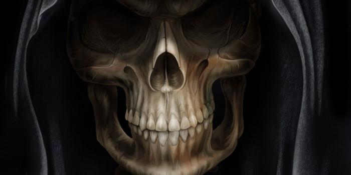 1332x850 Wallpaper death, Gothic, skull, mantle images for desktop, section