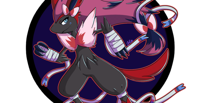 1024x800 zoroark sylveon fusion - Szukaj w Google | Sylveon, Pokemon